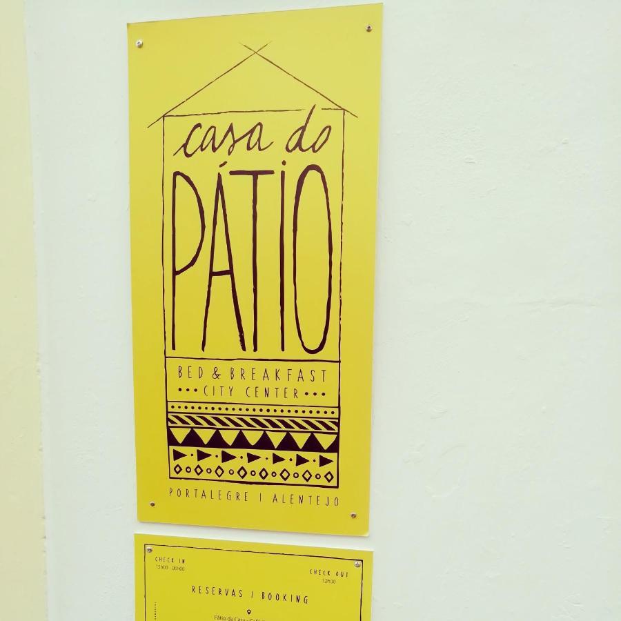 Casa Do Patio- Bed & Breakfast- City Center Portalegre Bagian luar foto